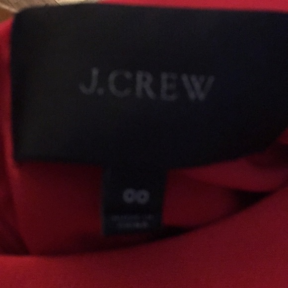 J Crew double zip shift dress in red - Picture 5 of 5